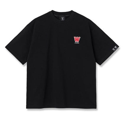 LifeWork Basic W Logo Tee Black lifework lifework - originalfook singapore