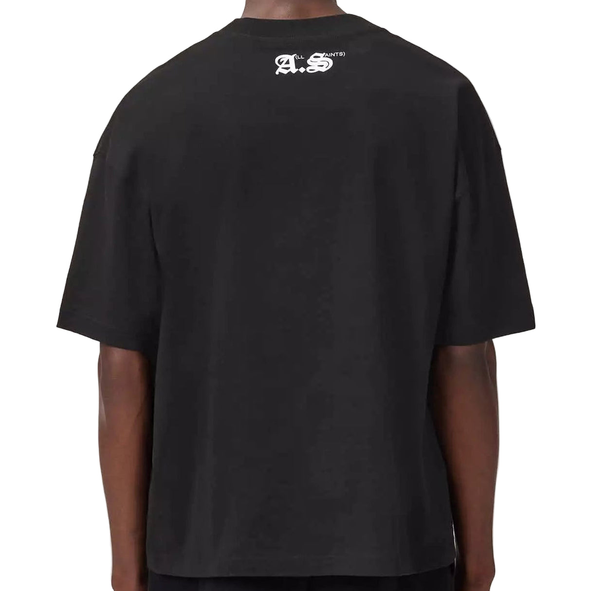 AllSaints Kindred Logo Tee Black (Boxy fit)