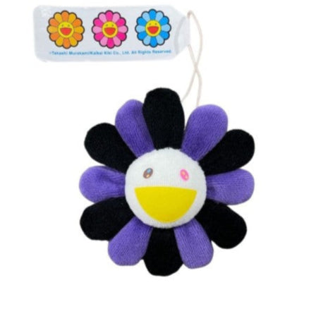 Takashi Murakami Kaikai Kiki Flower Plush Badge/Keychain/Pin Purple TAKASHI MURAKAMI TAKASHI MURAKAMI - originalfook singapore