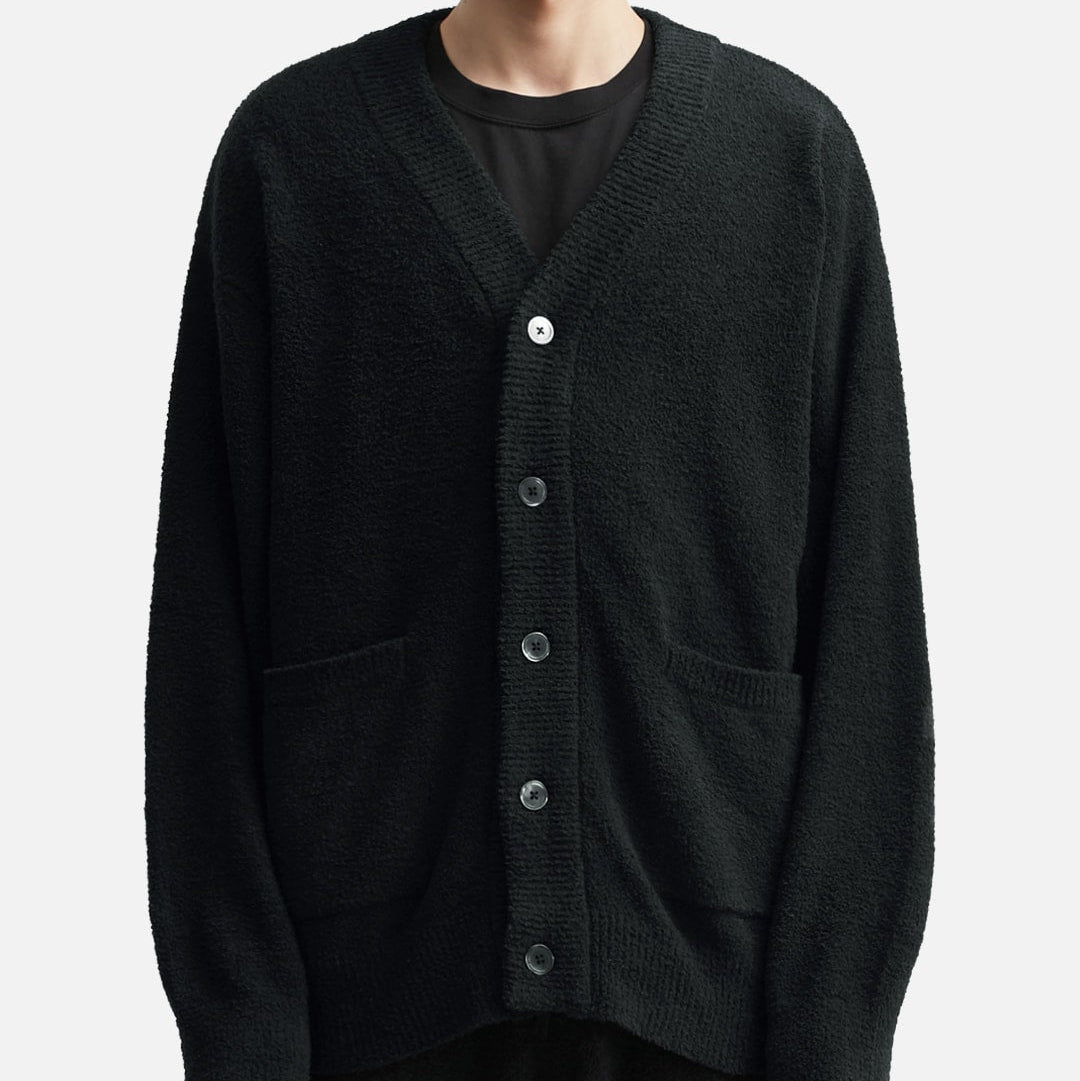 Mastermind World Lounge Cardigan Black White - ORIGINALFOOK