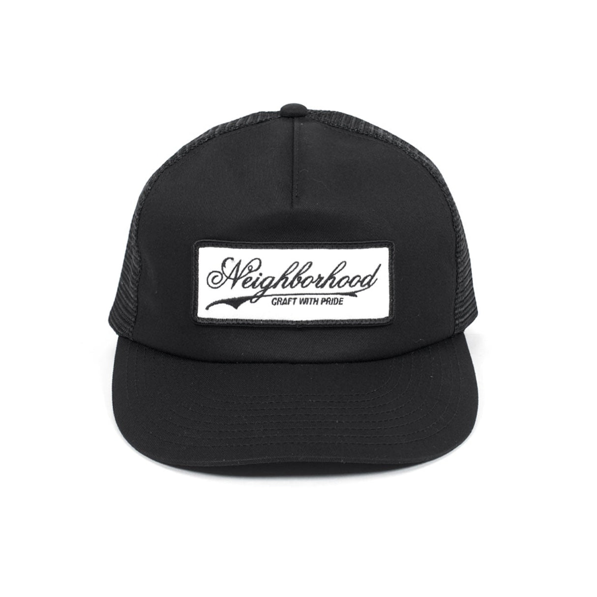 Neighborhood Patch Trucker Cap Black NEIGHBORHOOD NEIGHBORHOOD - originalfook singapore