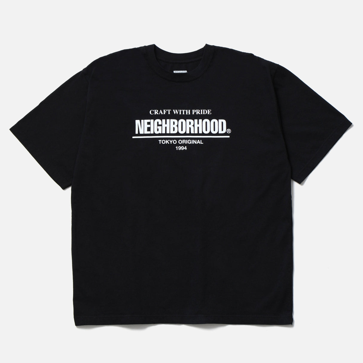 Neighborhood SS-01 Tokyo Tee Black - ORIGINALFOOK