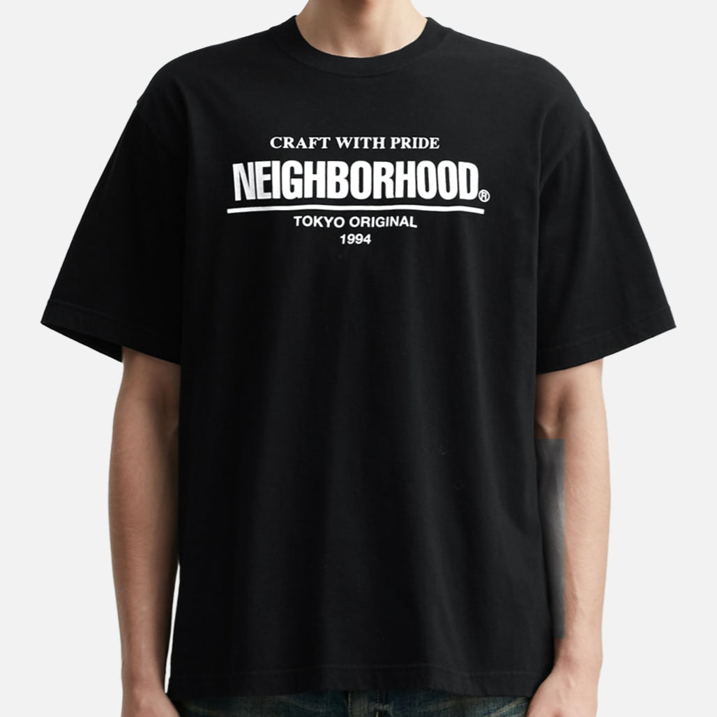Neighborhood SS-01 Tokyo Tee Black - ORIGINALFOOK