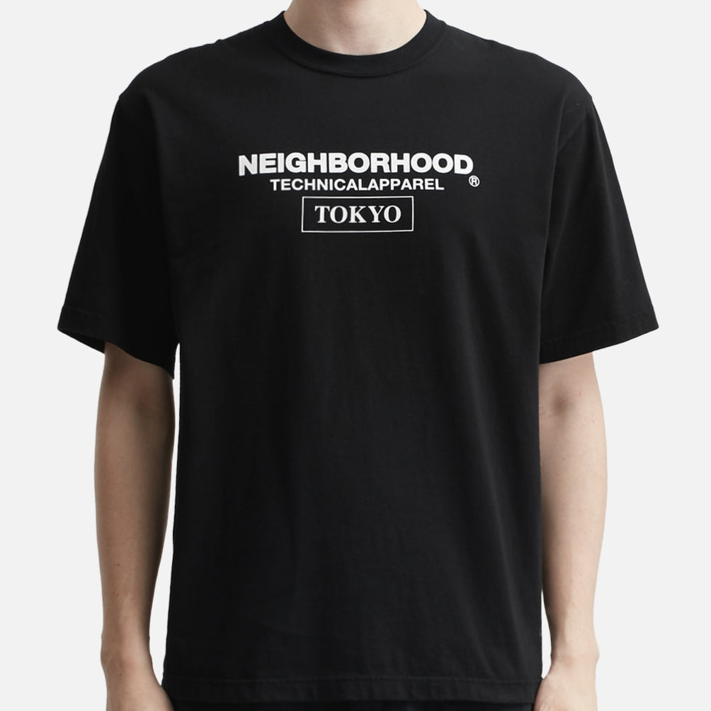 Neighborhood SS-16 Tee Black - ORIGINALFOOK
