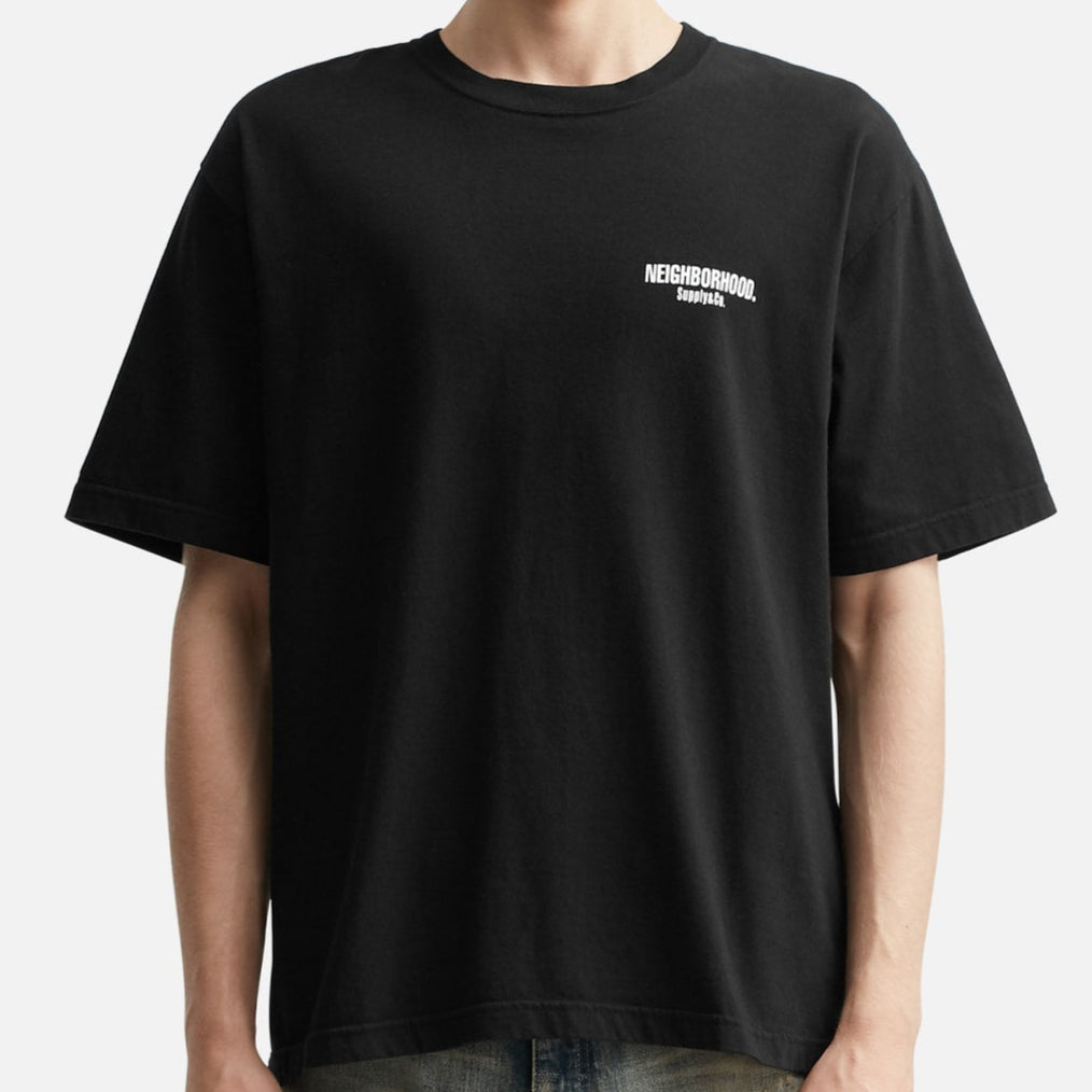 Neighborhood Supply & Co SS-2 Black Tee - ORIGINALFOOK