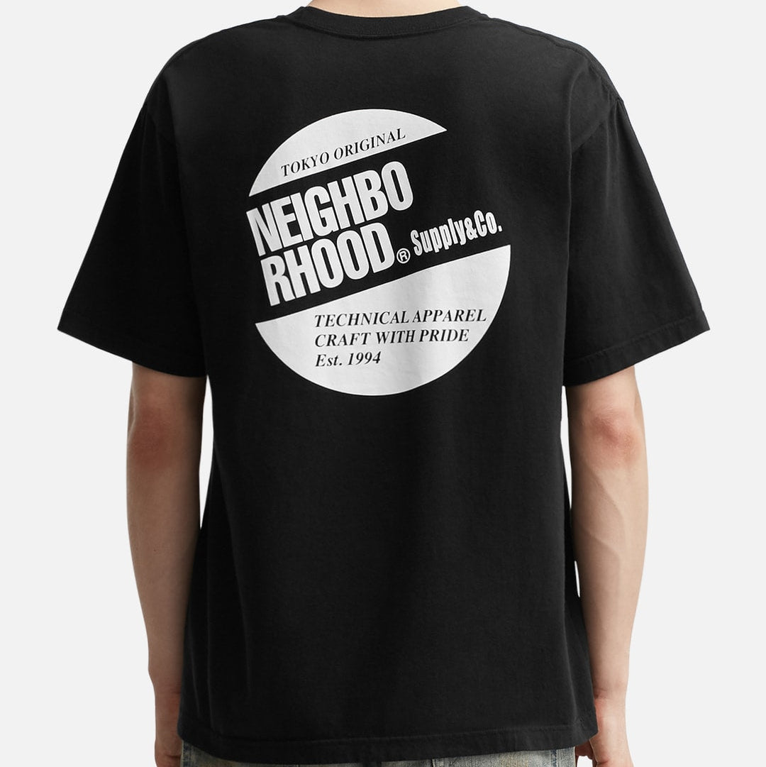 Neighborhood Supply & Co SS-2 Black Tee - ORIGINALFOOK