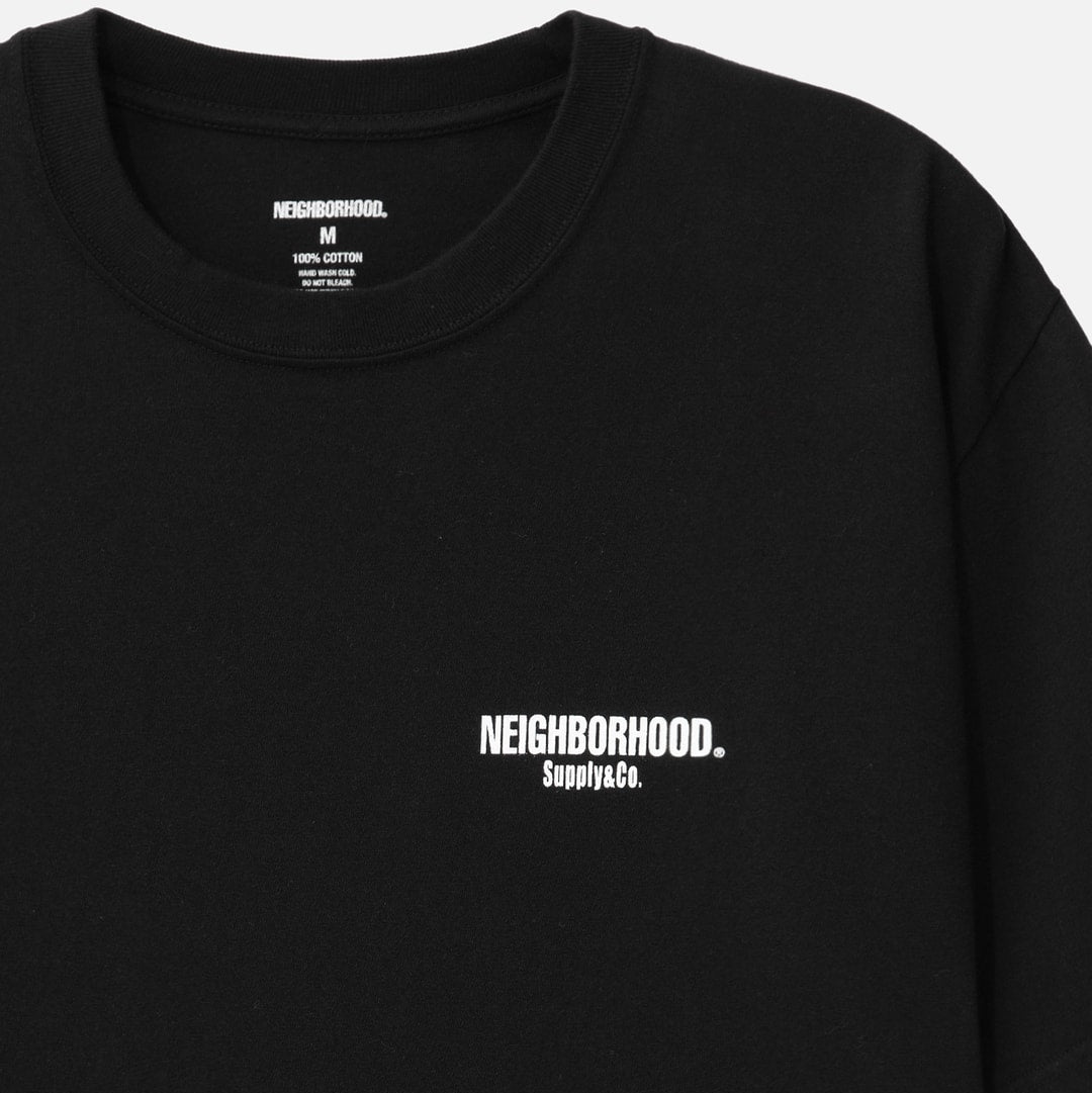 Neighborhood Supply & Co SS-2 Black Tee - ORIGINALFOOK