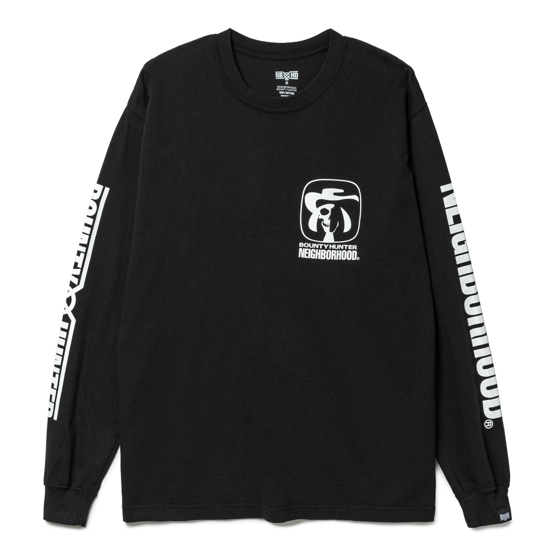 Neighborhood X Bounty Hunter Black Long Sleeve Tee - ORIGINALFOOK