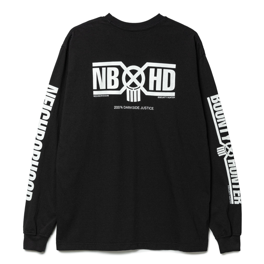 Neighborhood X Bounty Hunter Black Long Sleeve Tee - ORIGINALFOOK