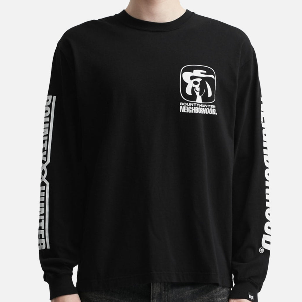 Neighborhood X Bounty Hunter Black Long Sleeve Tee - ORIGINALFOOK