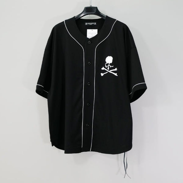 Mastermind Japan Baseball Shirt Mastermind Japan Mastermind Japan - originalfook singapore
