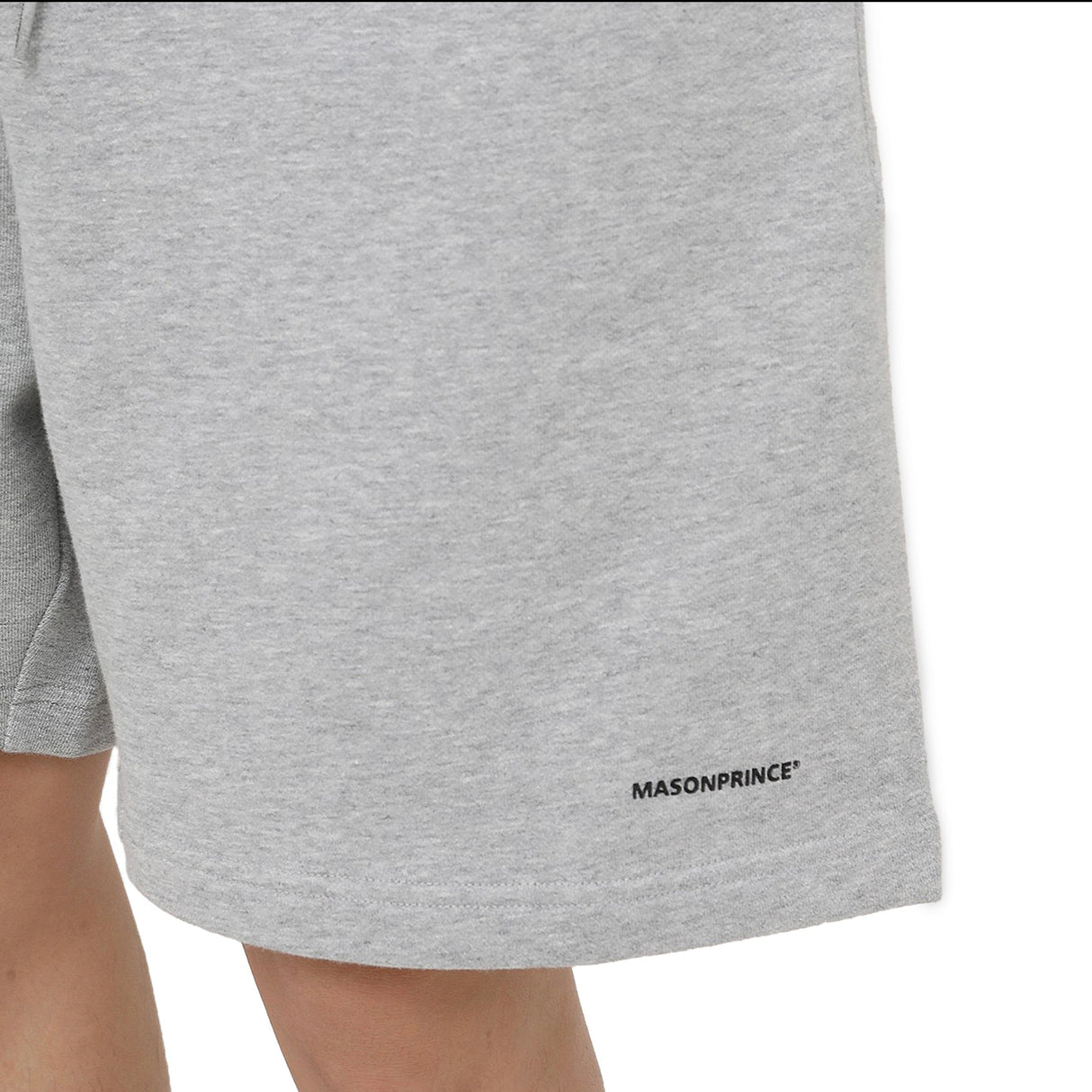 MASONPRINCE Signature Sweat Shorts Grey MASONPRINCE MASONPRINCE - originalfook singapore