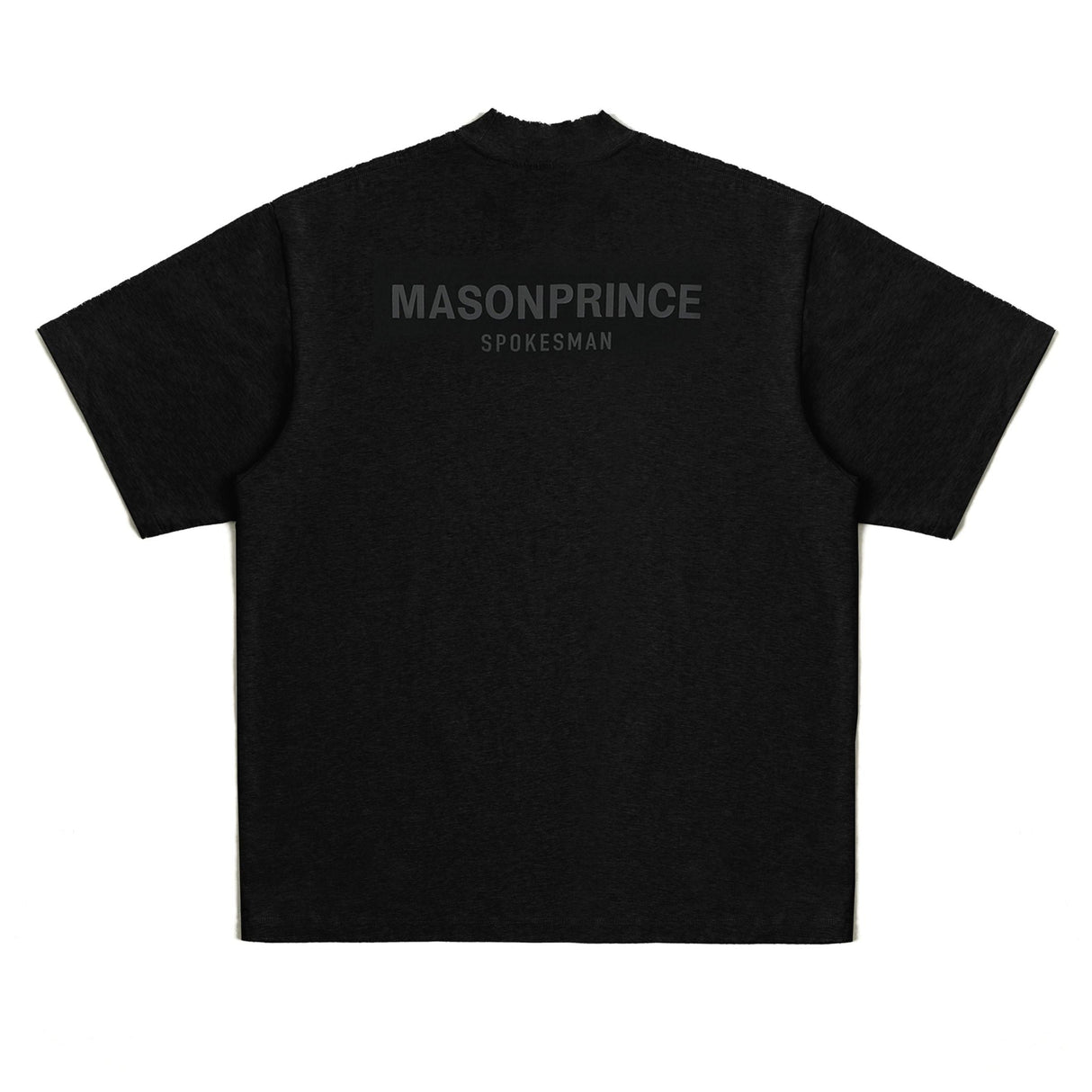 MASONPRINCE Reflective Oversized Tee Black MASONPRINCE MASONPRINCE - originalfook singapore