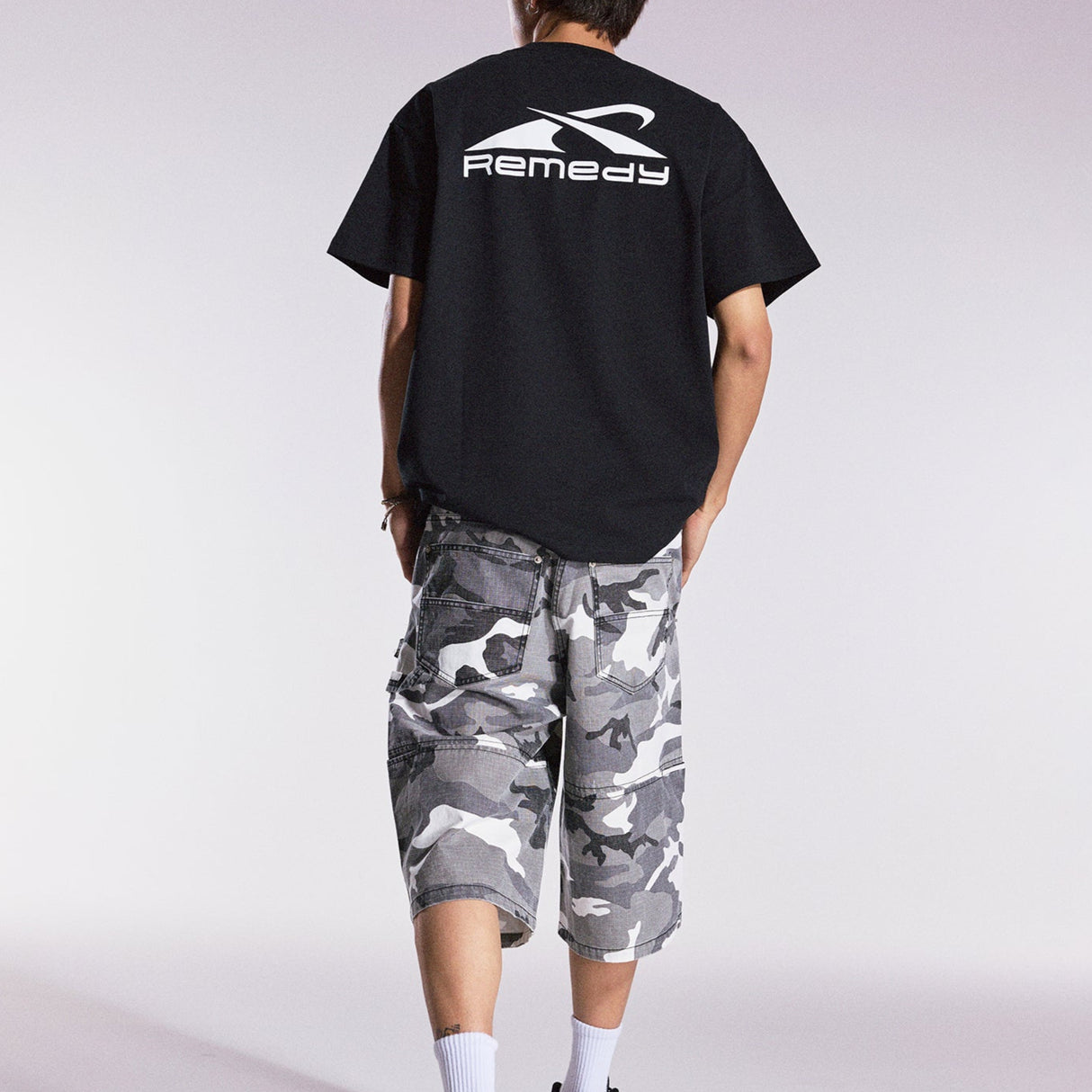 Remedy Visual Logo Tee Black - ORIGINALFOOK