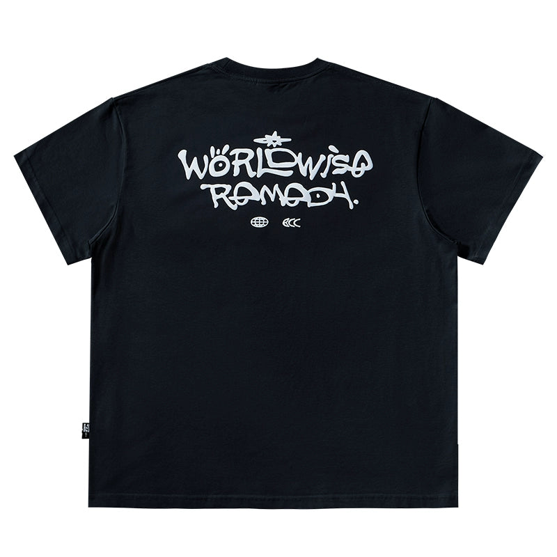 Remedy Worldwide Tee Black - ORIGINALFOOK