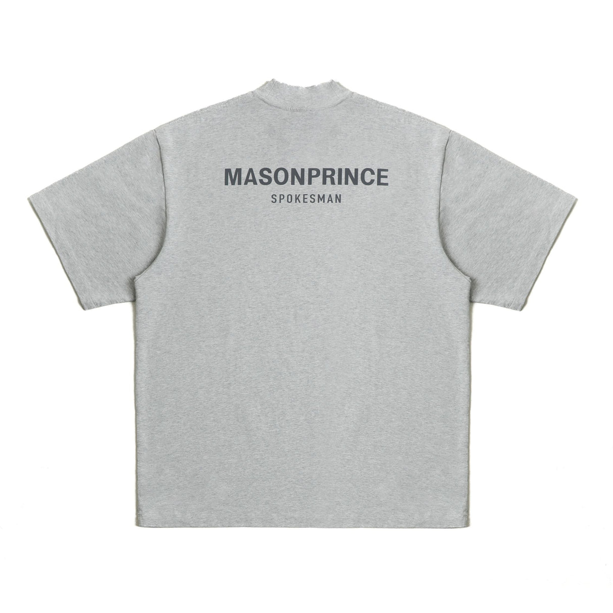MASONPRINCE Reflective Oversized Tee Grey MASONPRINCE MASONPRINCE - originalfook singapore