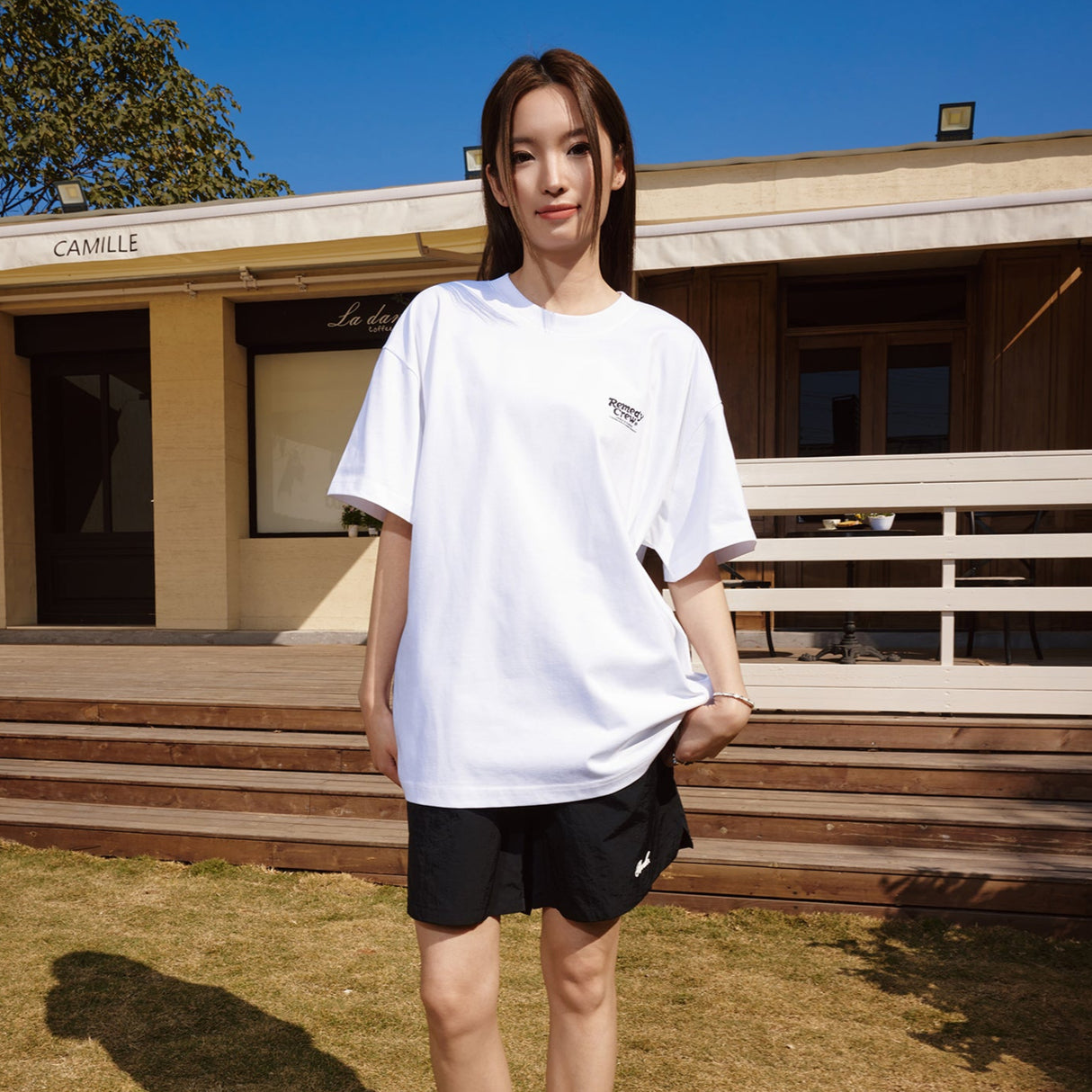 Remedy Flower Tee White REMEDY REMEDY - originalfook singapore