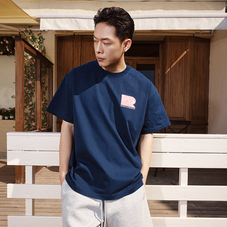 Remedy Love & Peace Tee Navy REMEDY REMEDY - originalfook singapore