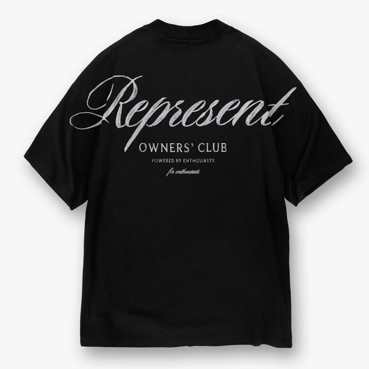Represent Owners Club Script Tee Black REPRESENT REPRESENT - originalfook singapore