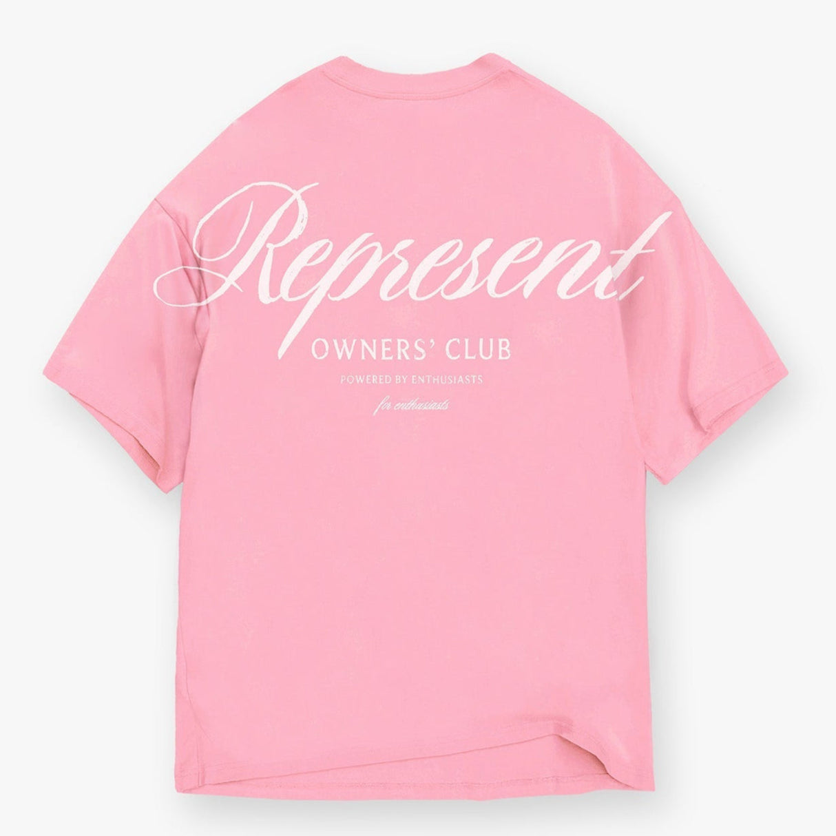 Represent Owners Club Script Pink Tee - ORIGINALFOOK