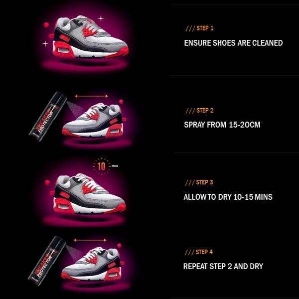 Shoe rain 2025 protector spray