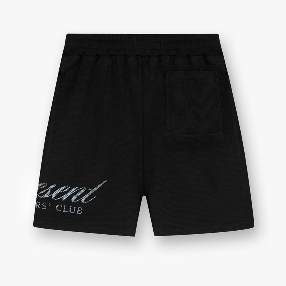 Represent Owners Club Script Mesh Shorts Black REPRESENT REPRESENT - originalfook singapore