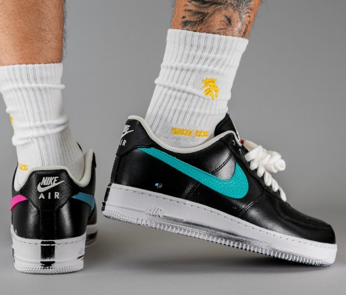 Nike Air Force 1 07 x PEACEMINUSONE Para-Noise 3.0 NIKE NIKE - originalfook singapore