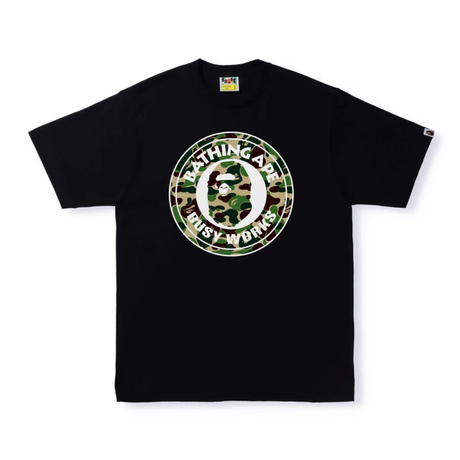 Bathing Ape ABC Camo Busy Works Tee Black BATHING APE BATHING APE - originalfook singapore