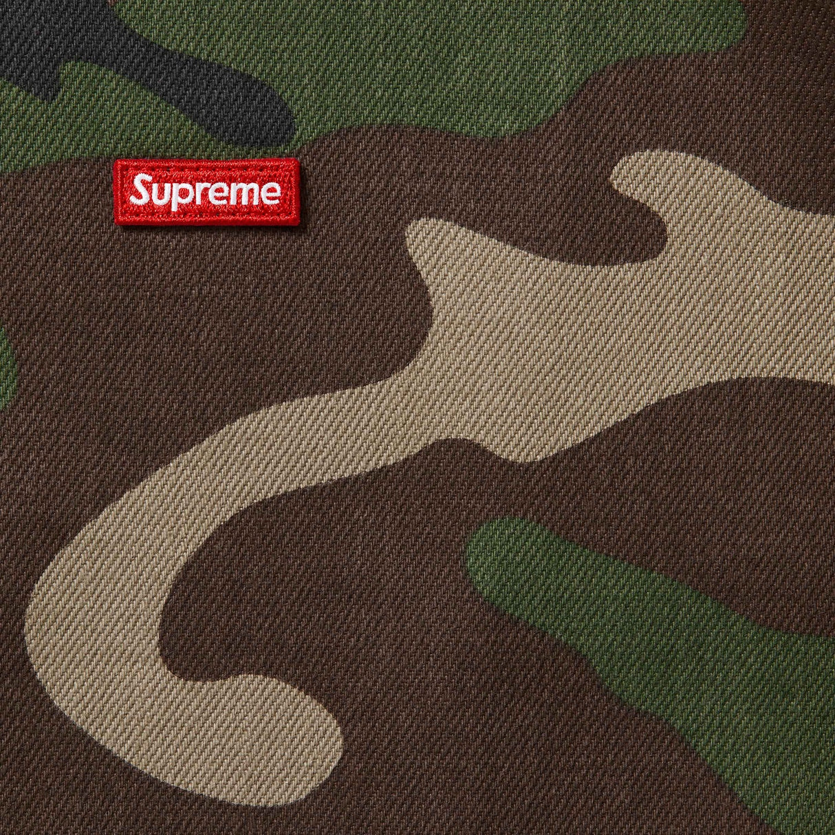 Supreme Small Box Logo Denim Shirt Camo - ORIGINALFOOK