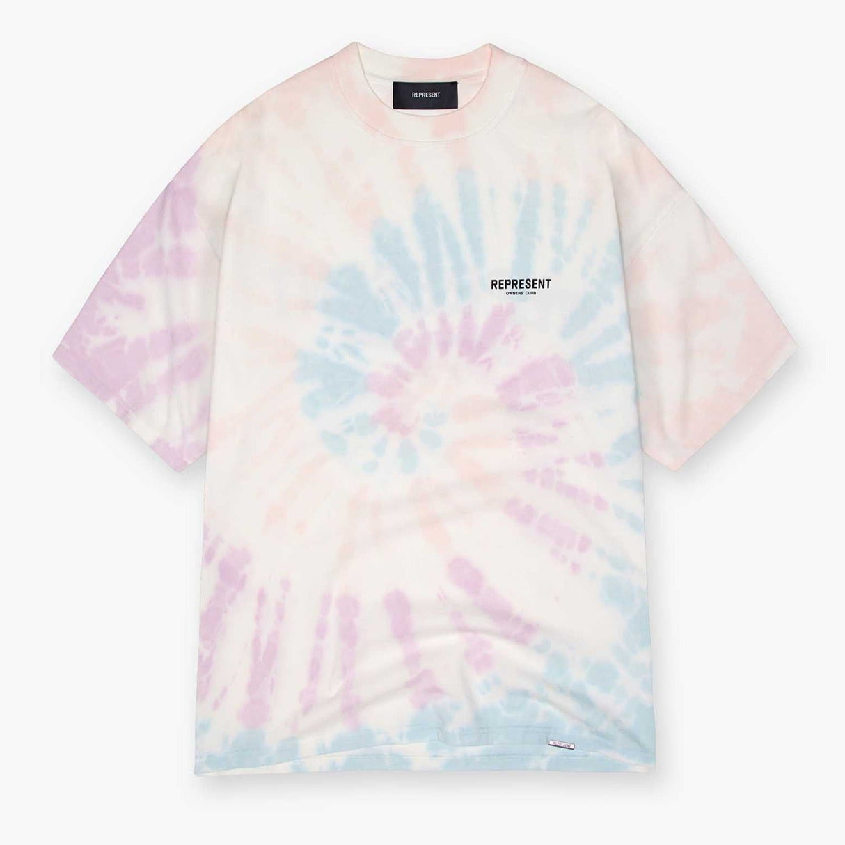 Represent Owners Club Logo Tee Tie Dye REPRESENT REPRESENT - originalfook singapore