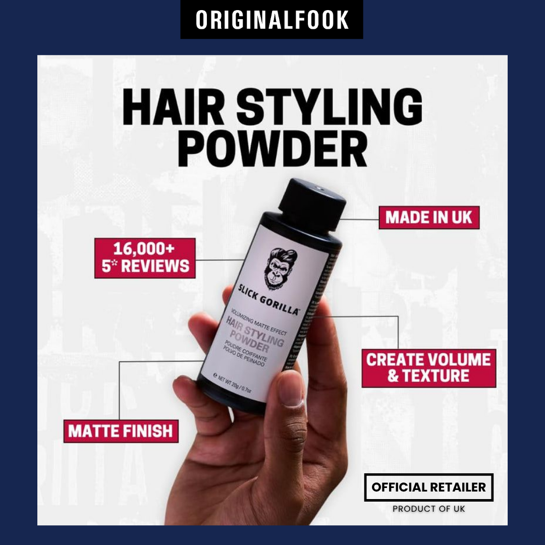 Slick Gorilla Hair Styling Powder - ORIGINALFOOK