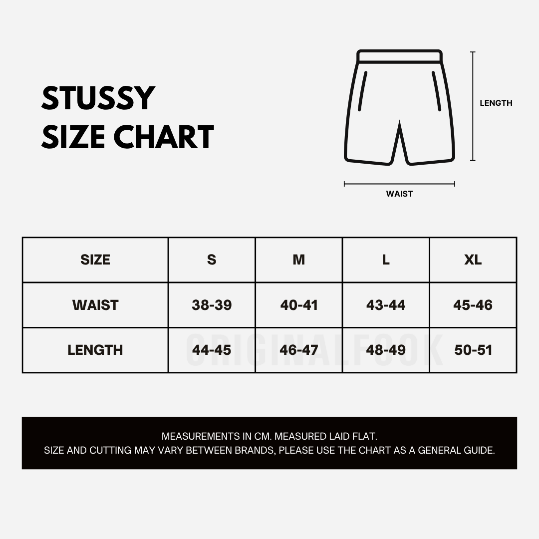 Stussy Basic Big Logo Nylon Black Shorts - ORIGINALFOOK