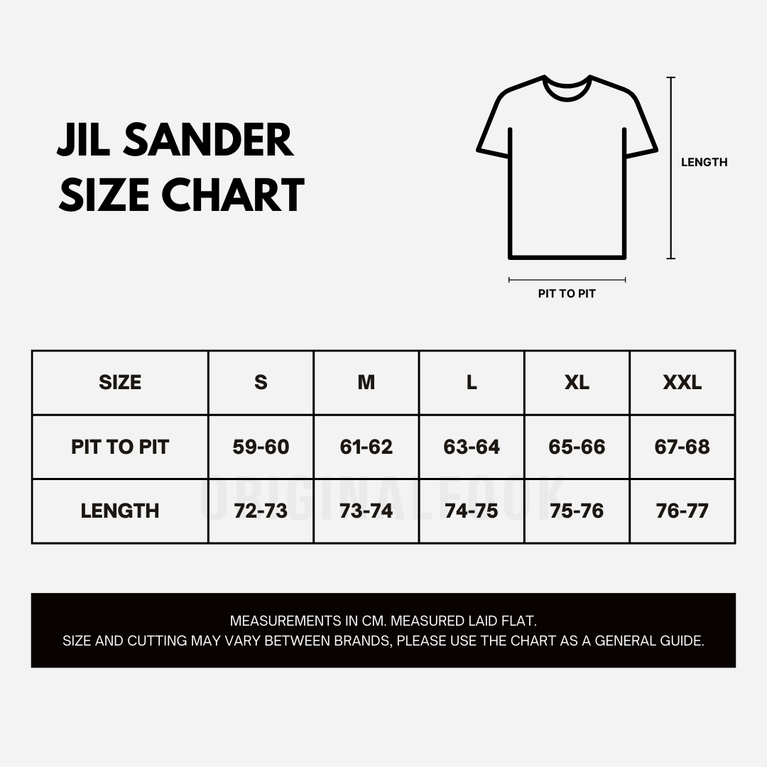 Jil Sander Signature Logo Tee Black