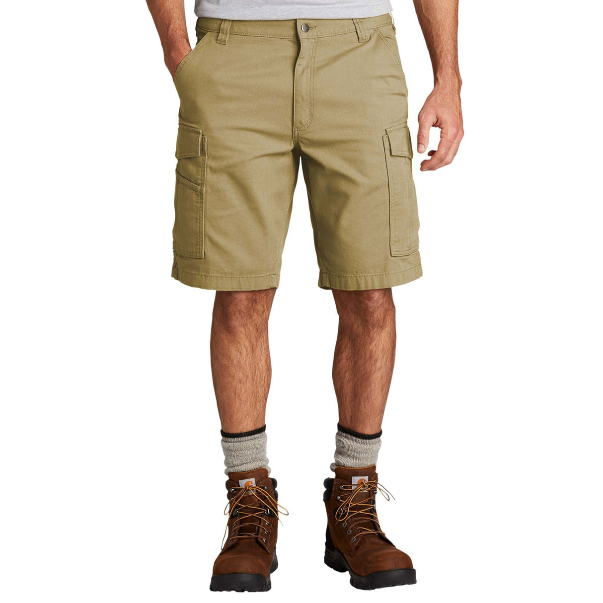 Carhartt Cargo Shorts Khaki CARHARTT CARHARTT - originalfook singapore
