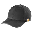 Carhartt Canvas Cap Washed Black CARHARTT CARHARTT - originalfook singapore