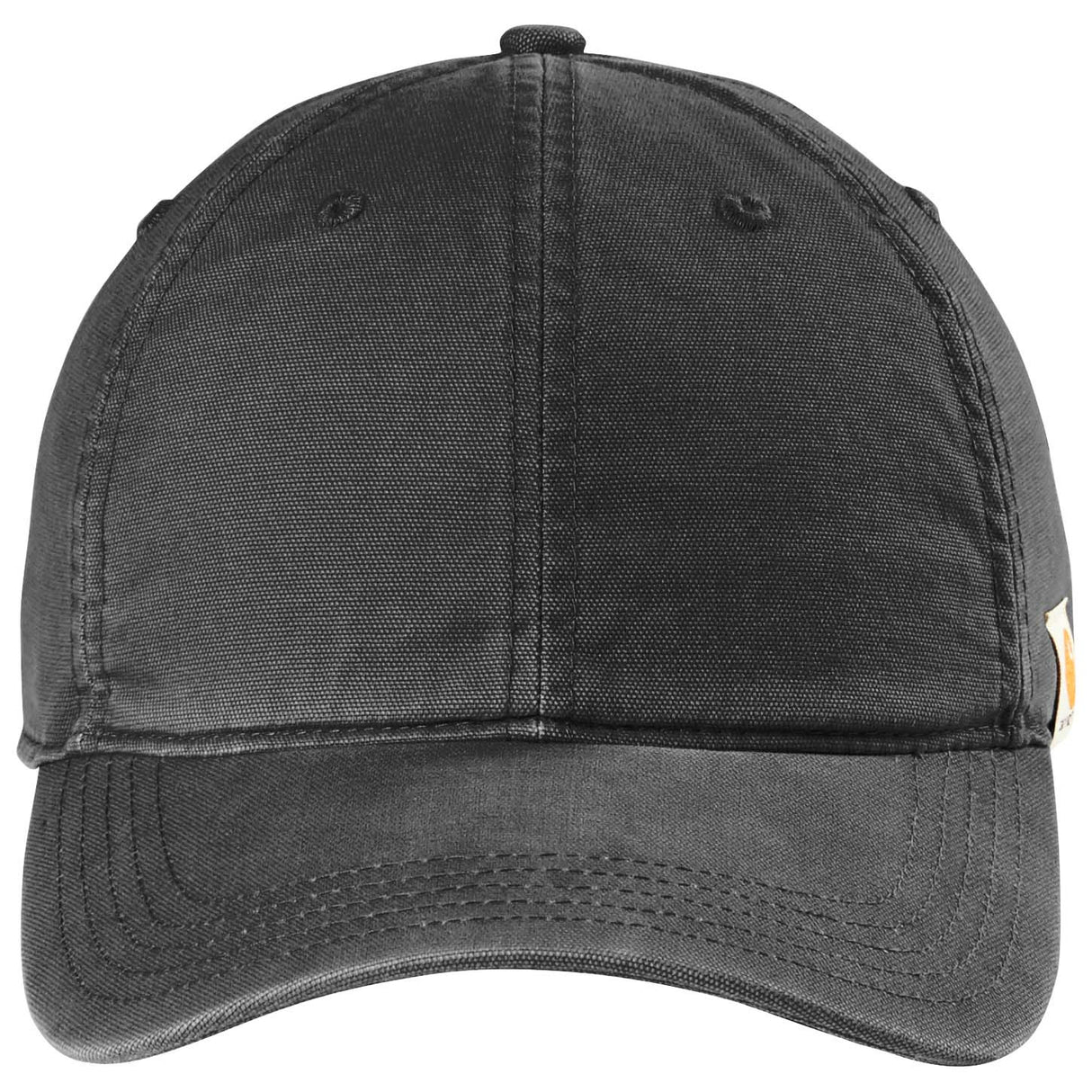 Carhartt Canvas Cap Washed Black CARHARTT CARHARTT - originalfook singapore