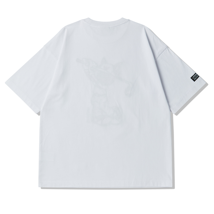 LifeWork Embroidered Golf Mascot Tee White lifework lifework - originalfook singapore