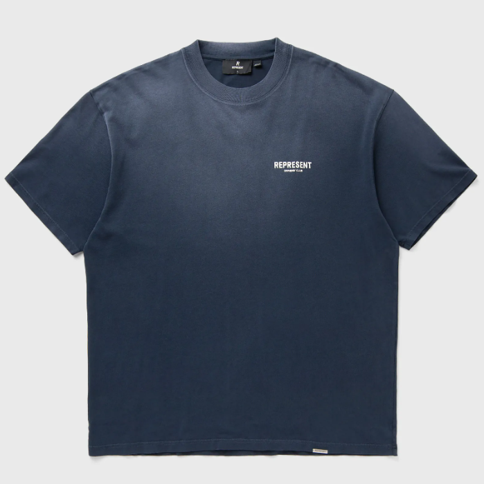 Represent Owners Club Logo Tee Midnight - ORIGINALFOOK