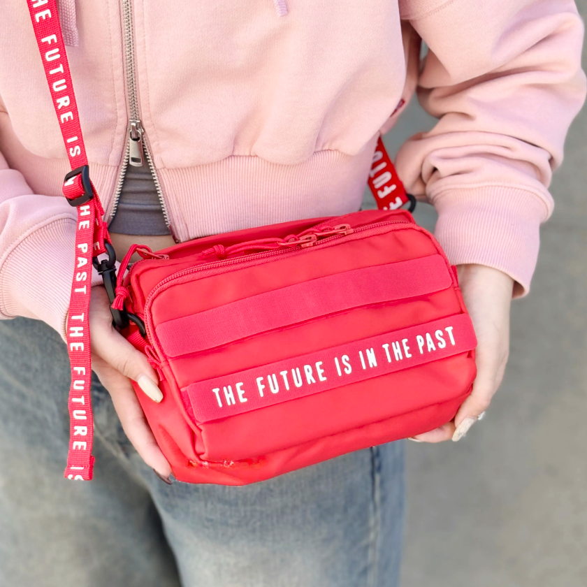 Human Made Military Sling Bag Red - ORIGINALFOOK