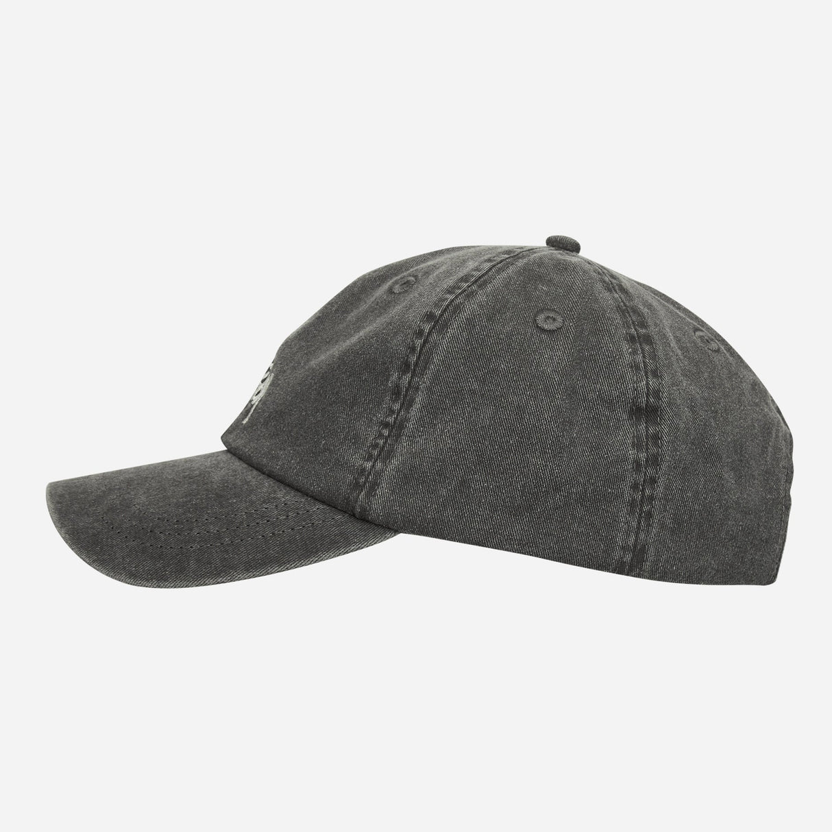 Stussy Basic Logo Snapback Charcoal - ORIGINALFOOK
