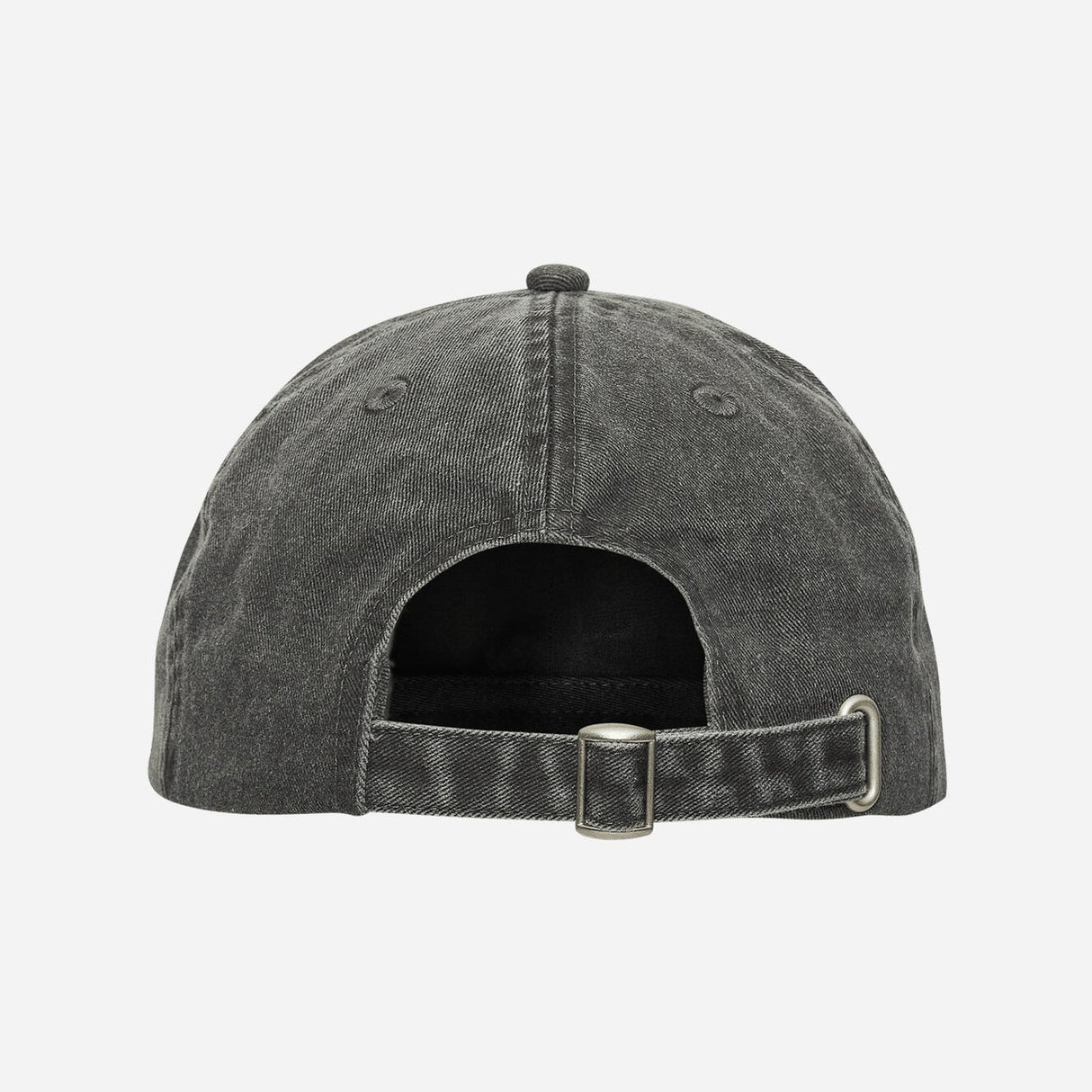 Stussy Basic Logo Snapback Charcoal - ORIGINALFOOK