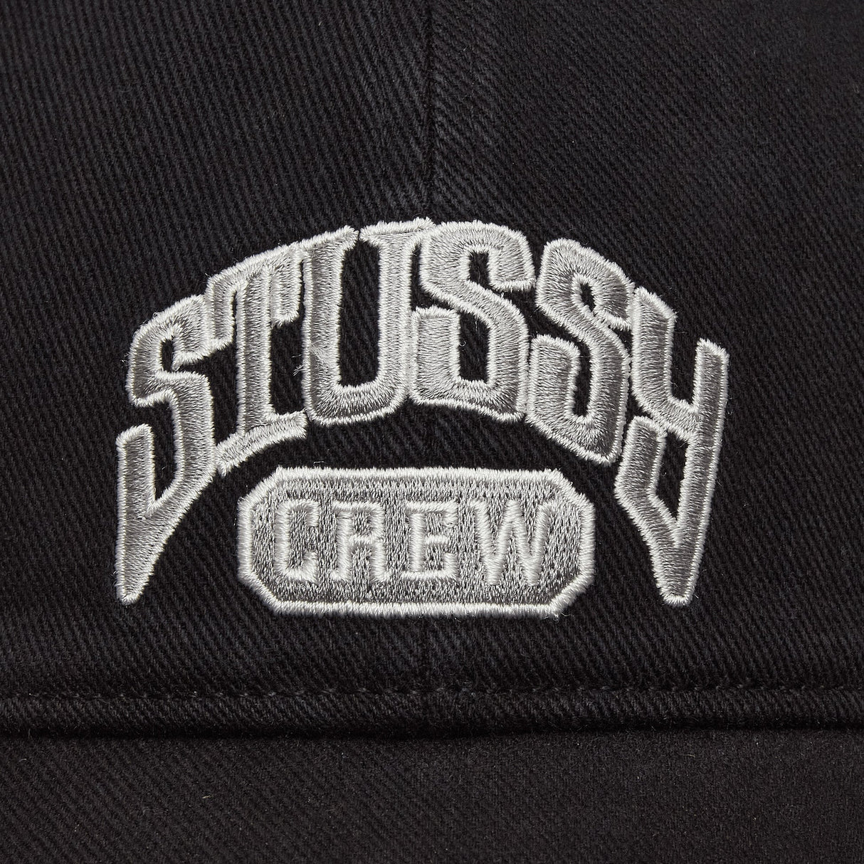 Stussy Crew Logo Cap Black