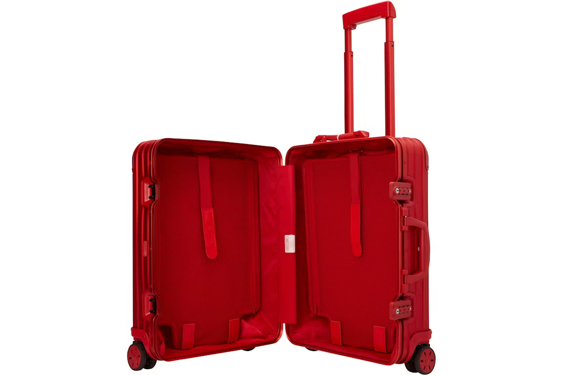Supreme X RIMOWA Luggage 45L Red - ORIGINALFOOK