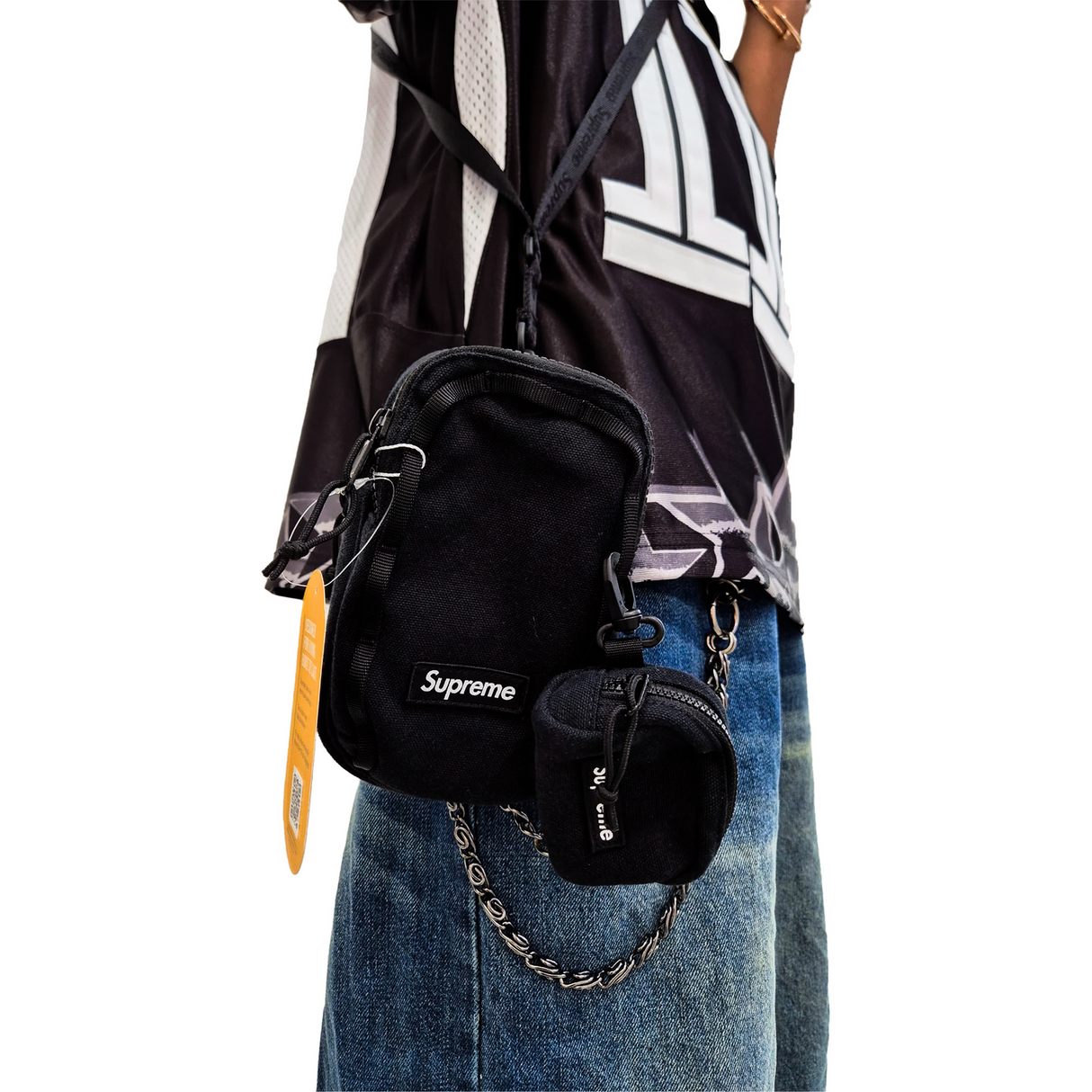 Supreme Camera Black Bag + Mini Pouch - ORIGINALFOOK