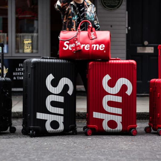 Supreme X RIMOWA Luggage 85L Red - ORIGINALFOOK
