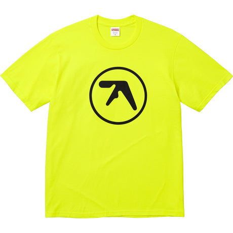 Supreme Aphex Twin Ambient Works Tee Fluorescent Yellow SUPREME SUPREME - originalfook singapore