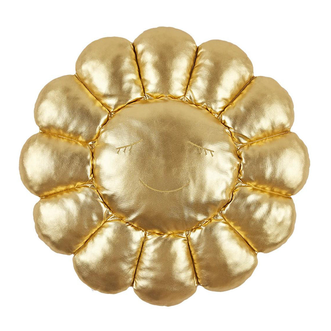 Takashi Murakami Flower 60cm Plush Cushion Gold