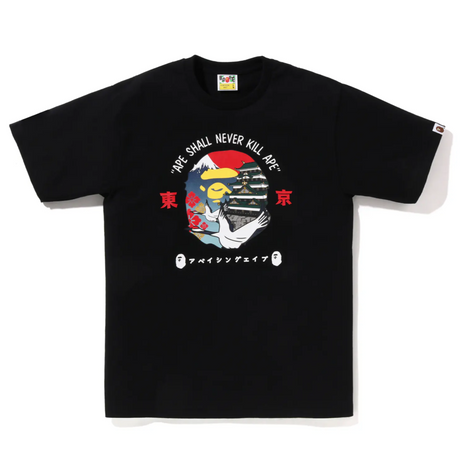 Bathing Ape Tokyo Black Tee (Japan Exclusive) - ORIGINALFOOK