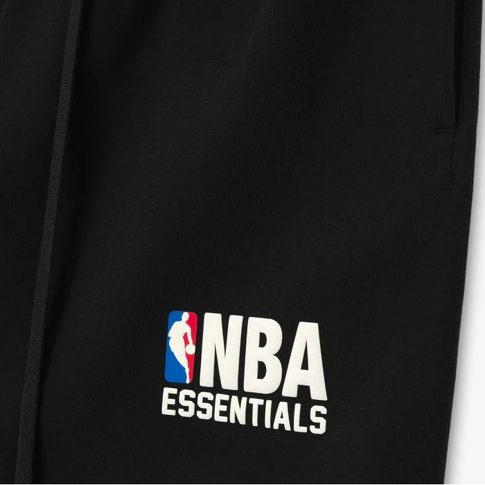 Fear Of God Essentials X NBA Logo Sweat Shorts Black