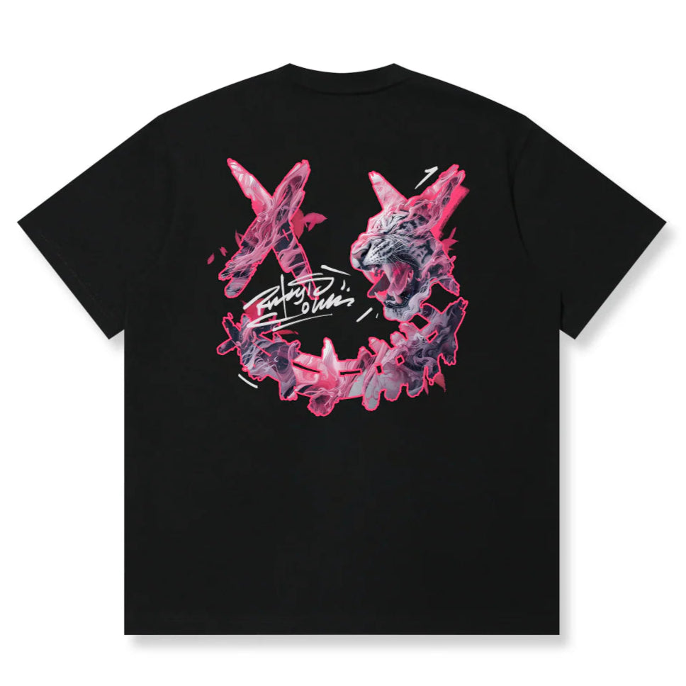 Rickyisclown Snow Tiger Tee Black R37250603Y L10 - ORIGINALFOOK